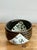 This exquisite vintage studio pottery bowl is a masterwork of tactile form and graphic glaze work. Hand-thrown with a...