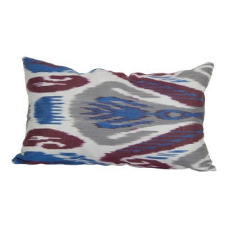 Ikat Cotton Pillow Cover - Uzbekistan Ikat Cushion Cover For Sale