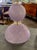 Modern Lavender and Gold Murano Glass Lamps For Sale - Image 3 of 5