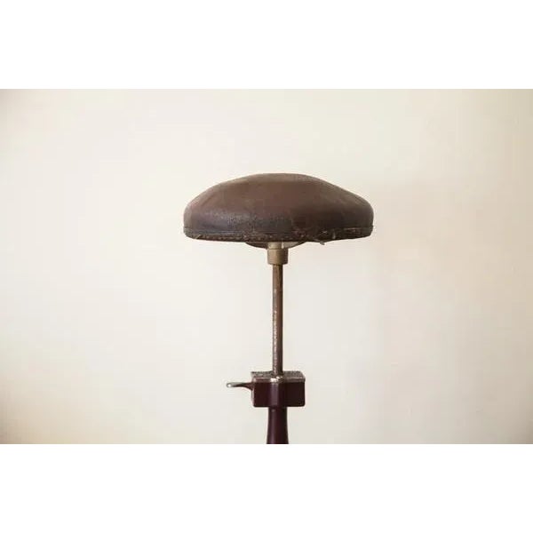 Art Deco 1920s Antique Medical Stool For Sale - Image 3 of 8