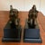1960s Pair Bronze Elephant (Trunk Up) Bookends on Black Base for Palm Beach Regency, Ralph Lauren Style & More - See Inspiration Photos! For Sale - Image 5 of 9