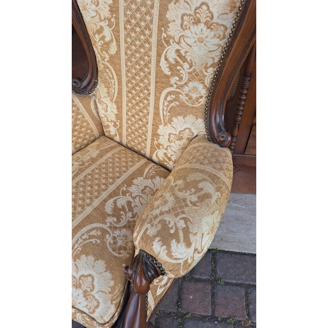 Antique Italian Living Room Set, 1890s, Set of 3 For Sale - Image 6 of 9
