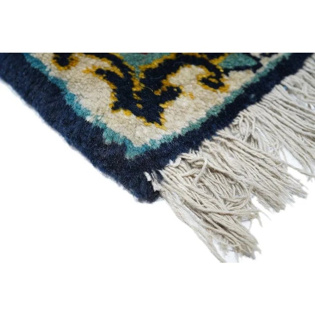 1930s Vintage Sarouk (One of Pair) Rug 4'4'' X 6'10'' For Sale - Image 5 of 12