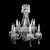 Murano Glass Chandelier, 1950s For Sale - Image 4 of 4