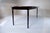 Wood Baker Furniture Faux Bamboo Extendable Dining Table Black Lacquer With Gold Accents For Sale - Image 7 of 14