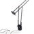 Tizio Table Lamp in Metal by Richard Sappert for Artemide For Sale - Image 6 of 10