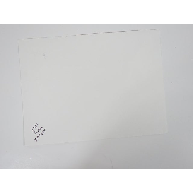 Late 20th century watercolor on paper impressionist mountain valley landscape painting. Unsigned. Unframed.