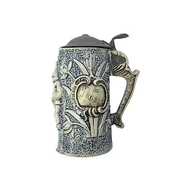 Traditional Antique Salt Mini Stein For Sale - Image 3 of 6