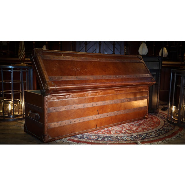 Harrow Trunk in Leather from Timothy Oulton, 2010s For Sale - Image 10 of 18