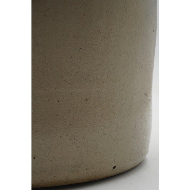 N. Clark Jr. 2 Gallon Blue Stoneware Jug W. Handle For Sale - Image 9 of 12