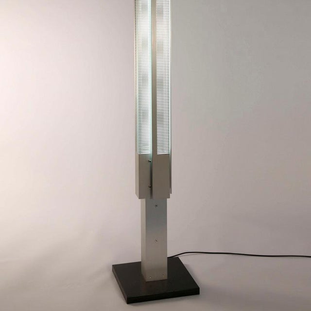 Mid-Century Modern Signal Column Floor Lamp Set by Serge Mouille, Set of 3 For Sale - Image 9 of 18
