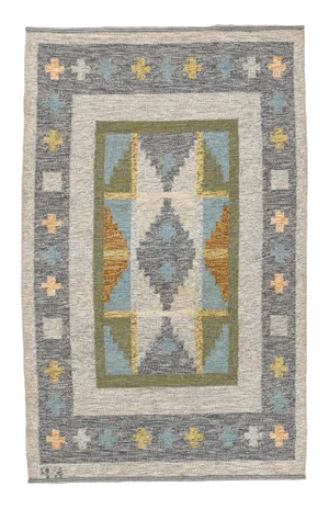 20th Century Modern Scandinavian Rug by Kerstin Persson, 1970s