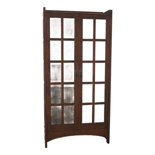 Stickley Mission Oak Arts & Crafts Bookcase For Sale