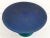 Postmodern Sunburst Mushroom Table in Green and Blue, Louis Durot, 1990's For Sale - Image 3 of 8