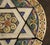 Early 20th Century Polychrome Terra Cotta Round Frieze With Star of David From Synagogue For Sale - Image 6 of 10
