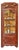 18th Century Carved Oak Corner Cabinet For Sale