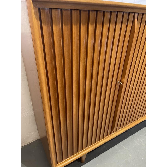 Wood Mid-Century Highboard by Leo Bub, 1960s For Sale - Image 7 of 18