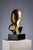 Wood After Brancusi, Modernist Bust, 1970s, Brass For Sale - Image 7 of 18
