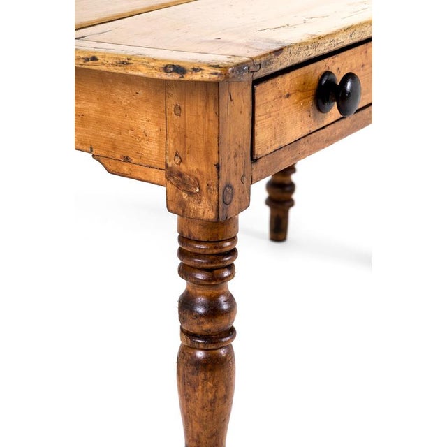 Pine Farmhouse Table, 19th Century For Sale - Image 13 of 15