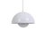 Louis Poulsen 1960's White Danish Flowerpot Pendant Light by Panton for Poulsen For Sale - Image 4 of 8