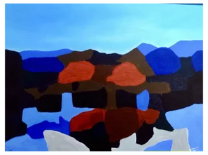 Antonio Chaves, Arriaga Theater, 2001, Acrylic on Canvas