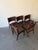 Mid-Century Modern Set of 5 Danish Teak Dining Chairs in Style of Johannes Andersen – Mid Century Modern Sculptural Side Chairs For Sale - Image 3 of 10