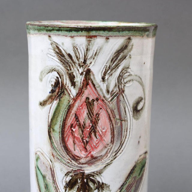 Mid-Century French Decorative Vase by Albert Thiry, 1960s For Sale - Image 10 of 15