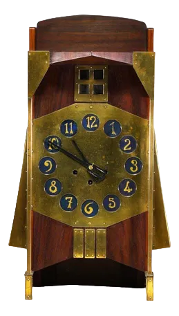 Moulin Clock by Gustave Serrurier-Bovy, 1905