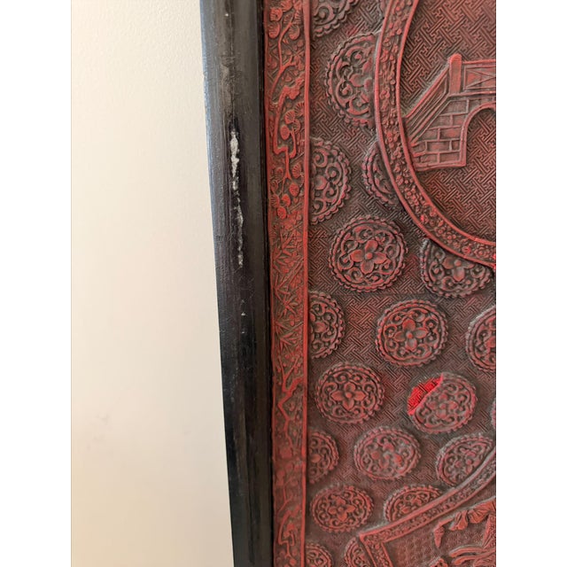 Late 20th Century Chinese Wall Hanging Panel For Sale In New York - Image 6 of 6