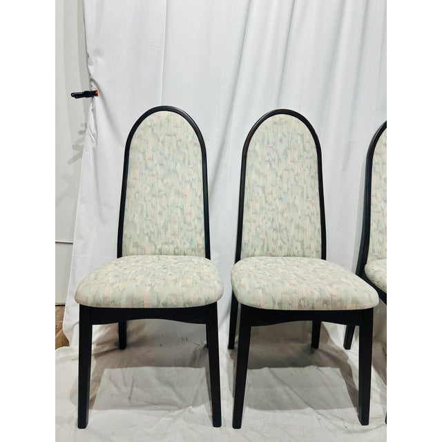Set Vintage Benny Lindèn Dining Chairs For Sale - Image 4 of 9