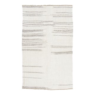 Vintage Turkish Kilim Wool Rug With Stripes Design by Rug & Kilim, 1950-1959 For Sale