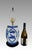 Vintage Chinese 'Opium Pillow' Blue and White Porcelain Bedside Lamp / Table Lamp For Sale - Image 9 of 10