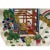 Ceramic Chinese Off White Porcelain Scenery People Shell Shape Display Plate For Sale - Image 7 of 7