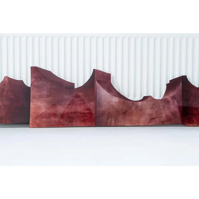 Contemporary Velvet Realities Chocolate Wall Sculpture by Sven Jansse For Sale - Image 3 of 11