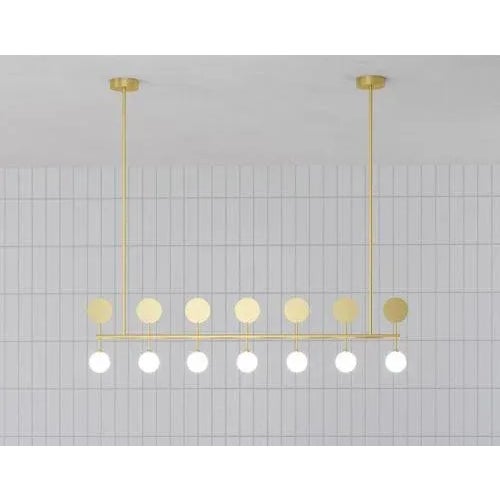 Not Yet Made - Made To Order Row Brass Pendant Light by Atelier Areti For Sale - Image 5 of 6