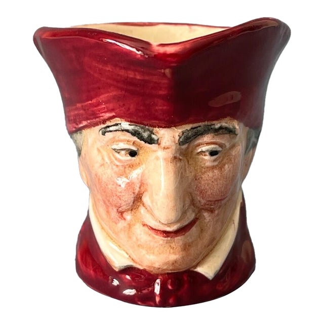Vintage 'The Cardinal' Royal Doulton Character Toby Jug Mug Small England For Sale