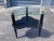 1940s Side Table in the Style of Gilbert Rhode, Glass, Black, Art Deco For Sale In Miami - Image 6 of 12
