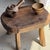Small Wabi-Sabi Oval Teak Occasional Stool For Sale - Image 18 of 18