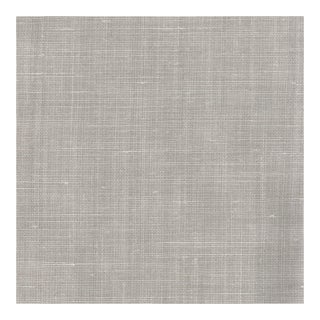 Bunny Williams Home 96 Inch Grant Sofa in Fog Performance Linen - Sample For Sale