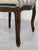 1950s Louis Philippe Medallion Chair in Walnut Wood, 1960 For Sale - Image 5 of 16