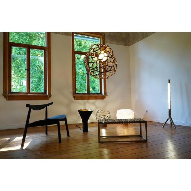 Wood Pressed Wood Low Chair by Johannes Hemann For Sale - Image 7 of 10