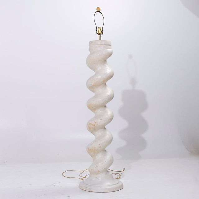 Michael Taylor Michael Taylor Plaster Floor Lamps - Pair For Sale - Image 4 of 7