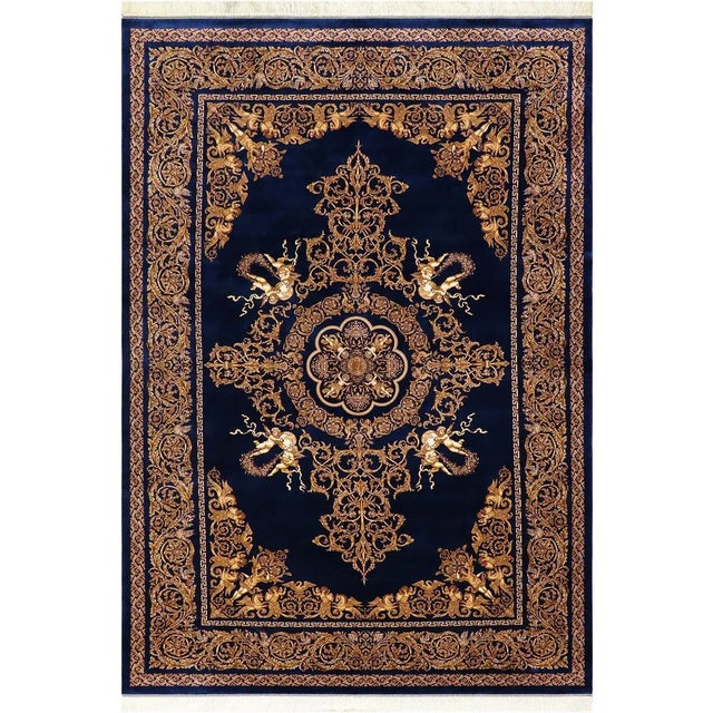 Super Fine Silk Rug. For those who have everything! Looking for something special? This spectacular unique 100% silk...