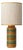 Ochre and Green Ceramic Table Lamp from Bay Keramik, 1970s For Sale