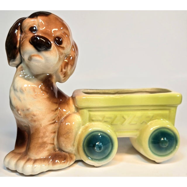 Cocker Spaniel and Wagon Planter For Sale - Image 10 of 10