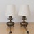 1940s Pair of French Antique Metal Table Lamps For Sale - Image 5 of 13