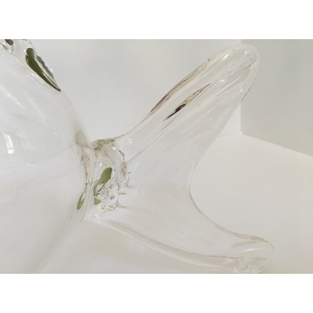 Large MidCentury Hand Blown Glass Fish Bowl Chairish