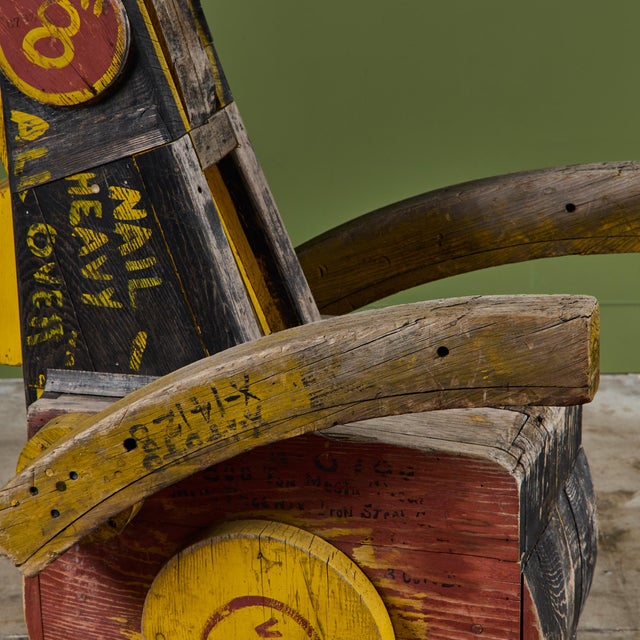 Assemblage Armchair in the Style of Robert Hudson For Sale - Image 15 of 16