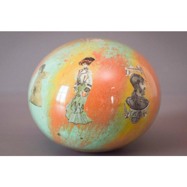 Mid-Century Modern Glass Witches Ball For Sale - Image 3 of 10