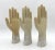 Set of Three Vintage American Industrial Figural Porcelain Glove Molds For Sale In West Palm - Image 6 of 11
